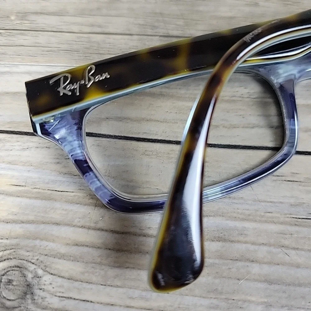 RAY-BAN RB5150 5023‎ Eyeglasses Frames 50-19 135mm Havana Tortoise Blue
